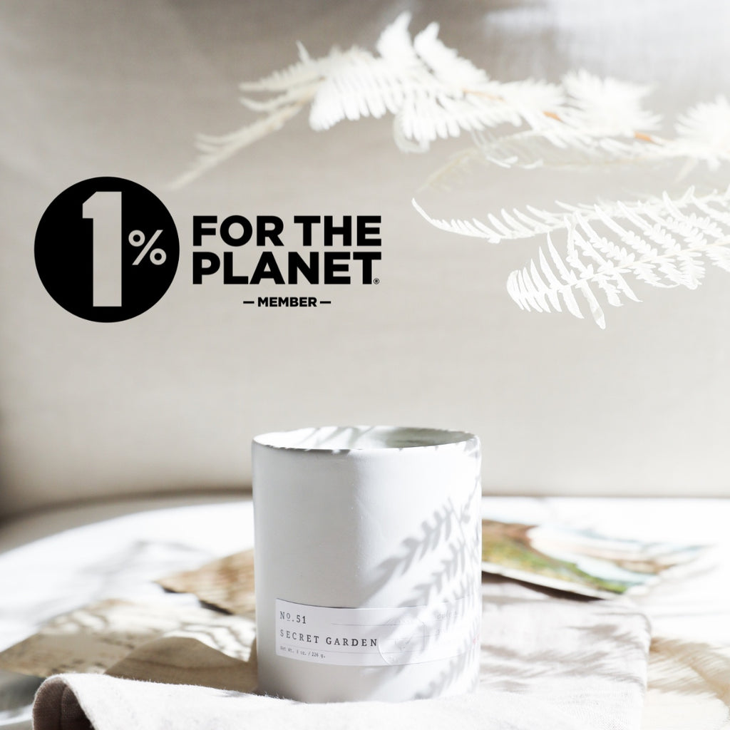 1% for the planet Eco Friendly Fragrance Brand